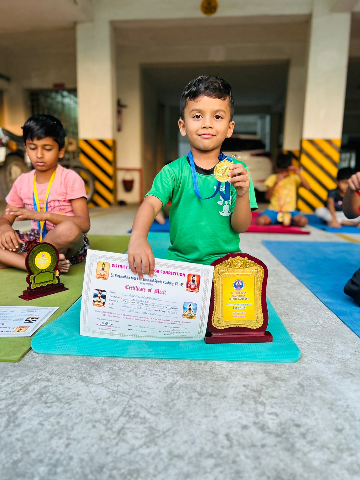 Aryan Arun Kumar - Yoga Champion