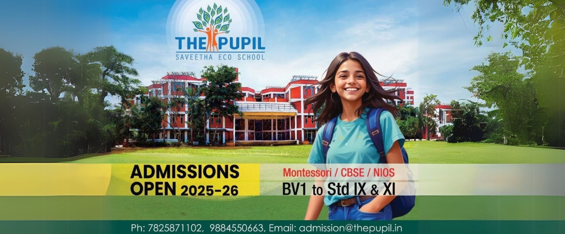 Admission Open 2025 - 26