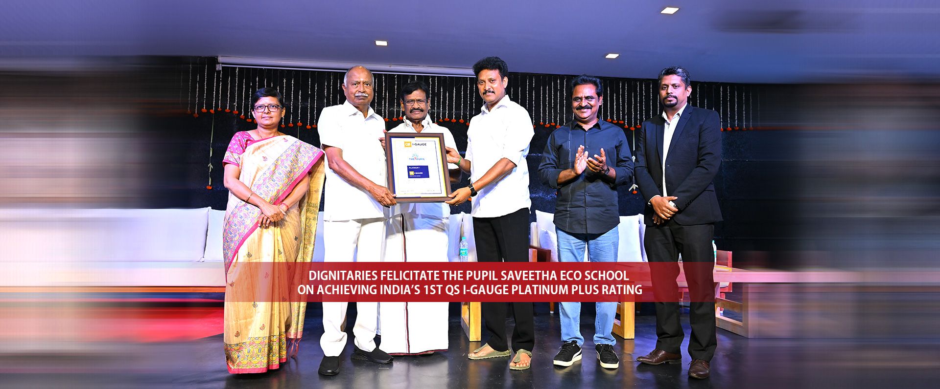 Achieving India's First QS I - Gauge Platinum Plus Rating